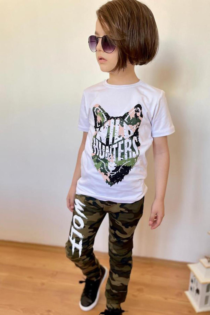 

Спортивный костюм Ricco Tarz р. 9-10 лет Белый, 4221803002 (доставка из-за рубежа), 4221803002