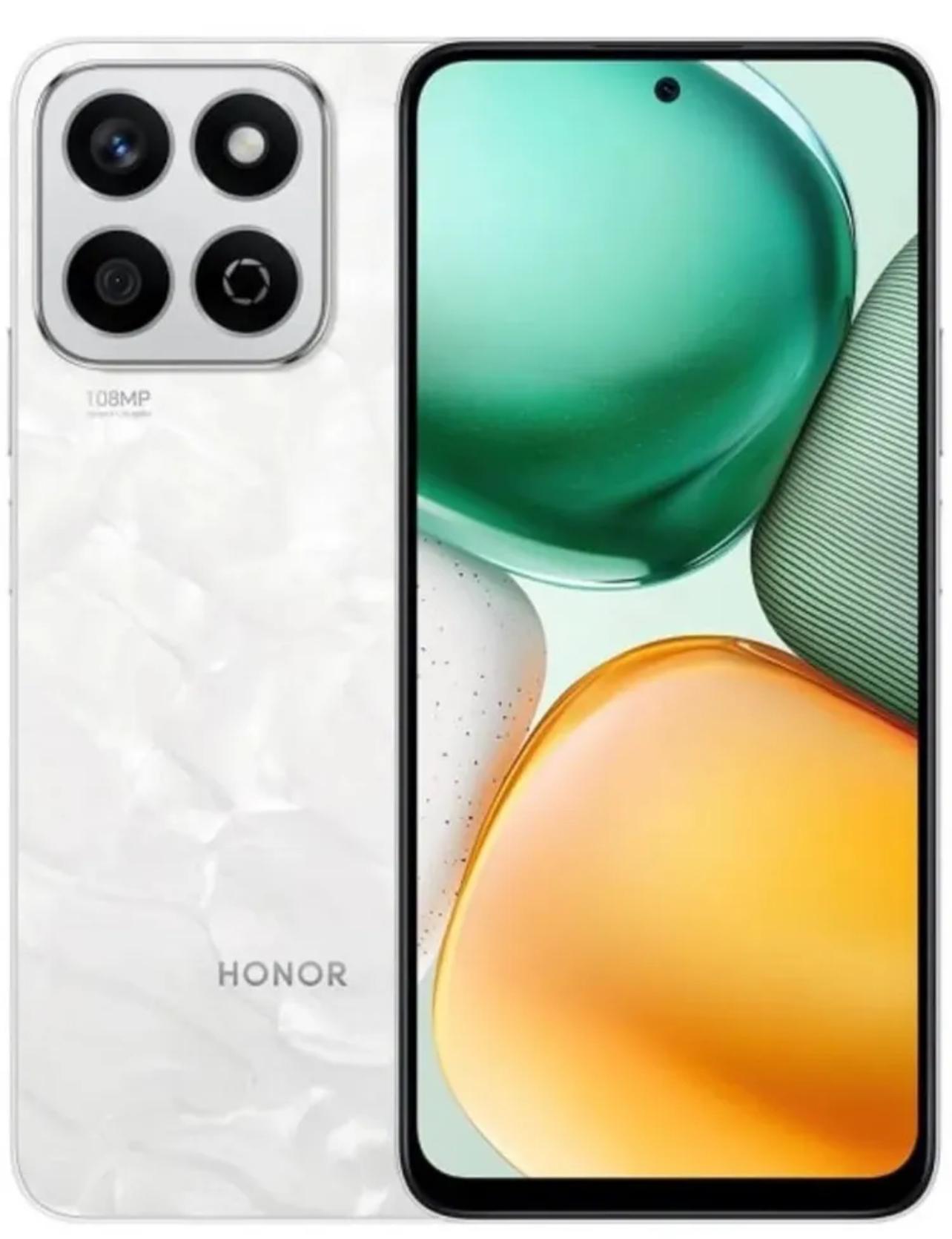 

Смартфон Honor X7c 6/128GB Moonlight White (ALT-LX1), X7c