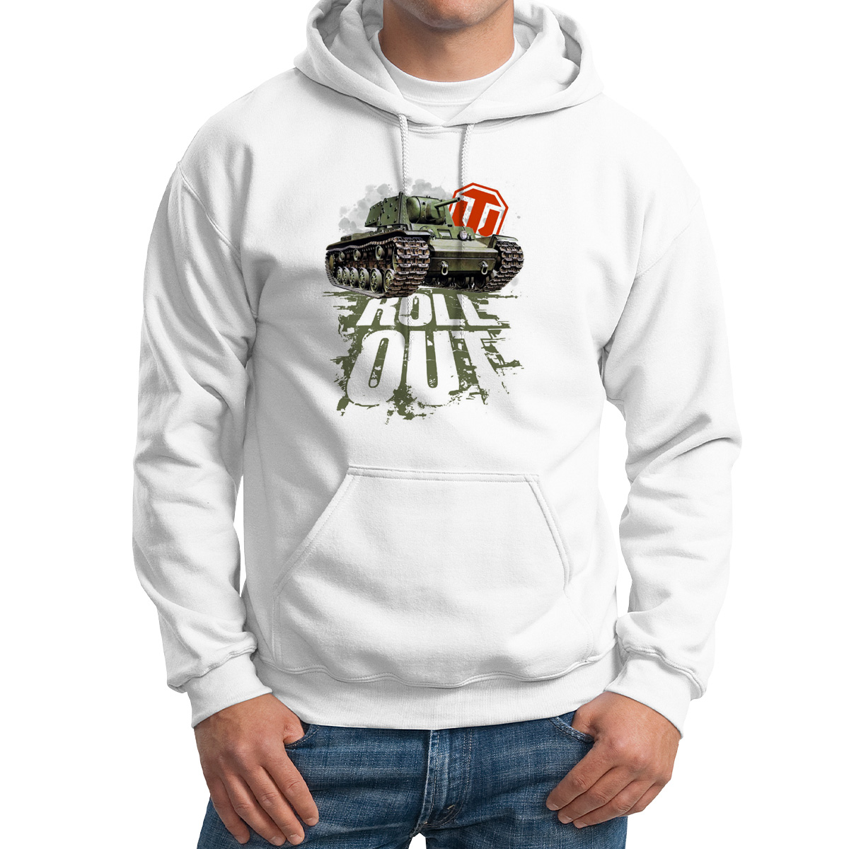

Худи унисекс CoolPodarok Koll out белое 54 RU, CX54M015952