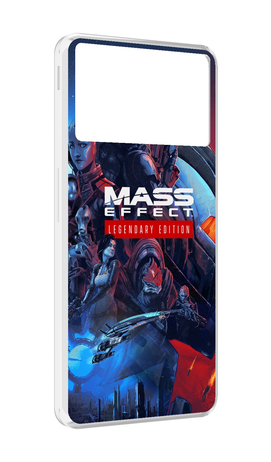 

Чехол MyPads Mass Effect Legendary Edition для ZTE Nubia Z40S Pro, Прозрачный, Tocco