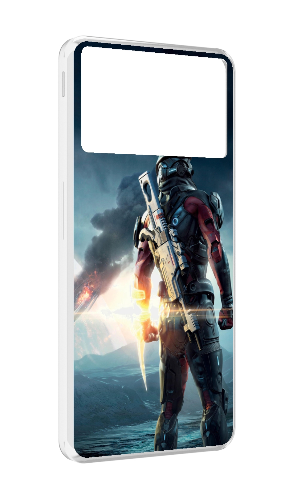 

Чехол MyPads Mass Effect Andromeda Ryder для ZTE Nubia Z40S Pro, Прозрачный, Tocco