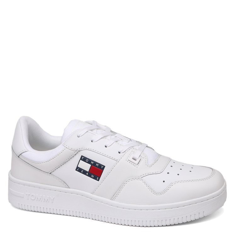 

Кеды мужские Tommy Jeans EM0EM00955 белые 41 EU, Белый, EM0EM00955
