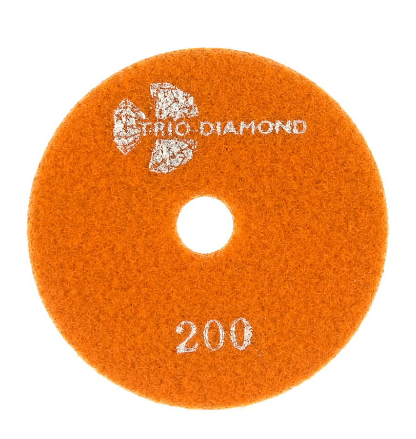 Диск алмазный Trio-Diamond АГШК шлифовальный ЧЕРЕПАШКА 100мм №200 (S) 360200