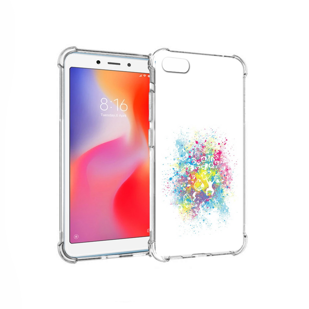

Чехол MyPads Tocco для Xiaomi Redmi 6A акварель абстракция (PT113916.305.214), Прозрачный, Tocco