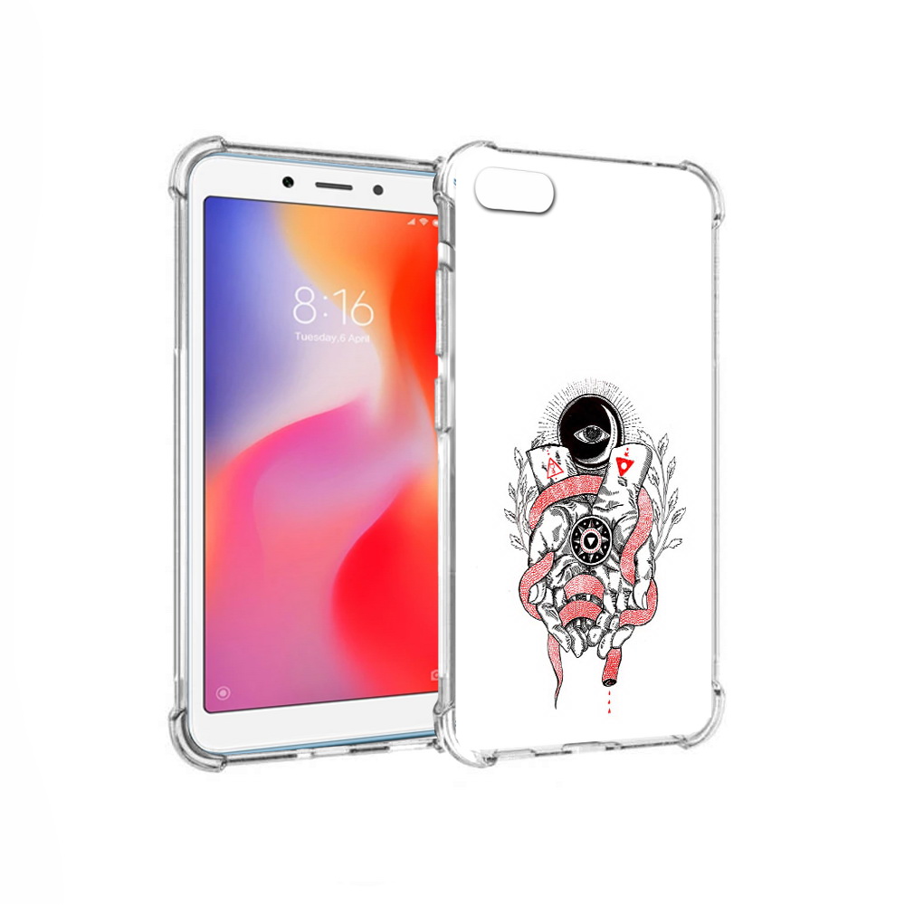 

Чехол MyPads Tocco для Xiaomi Redmi 6A абстрация связанные руки (PT113916.305.213), Прозрачный, Tocco