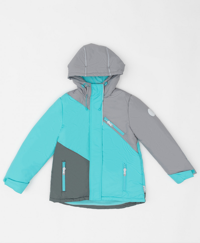 

Демисезонная куртка Active Button Blue для девочек голубой 128, 220BBGA41021800