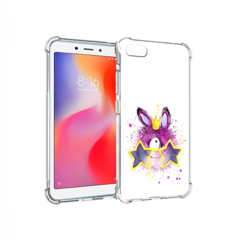 

Чехол MyPads Tocco для Xiaomi Redmi 6A Шуршуля (PT113916.305.202), Прозрачный, Tocco