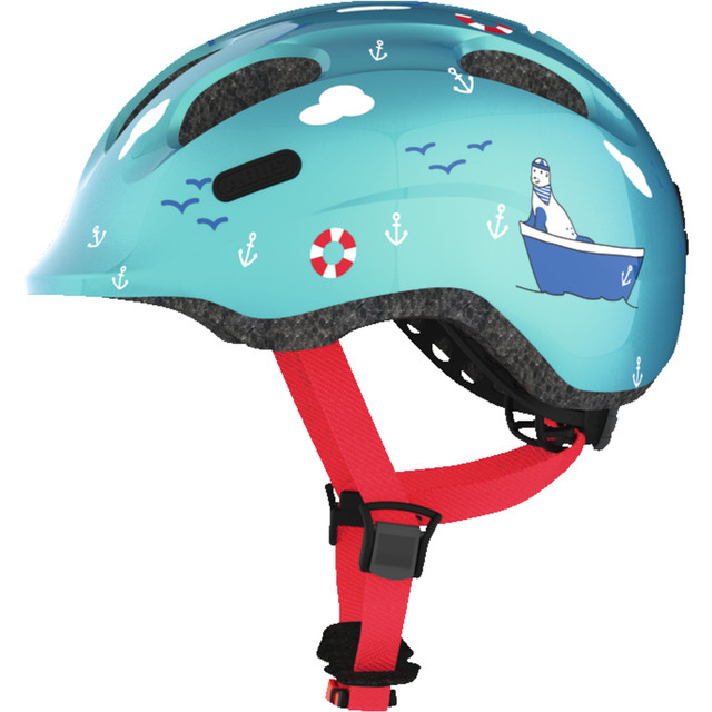 фото Велосипедный шлем abus smiley 2.0, turquoise sailor, s