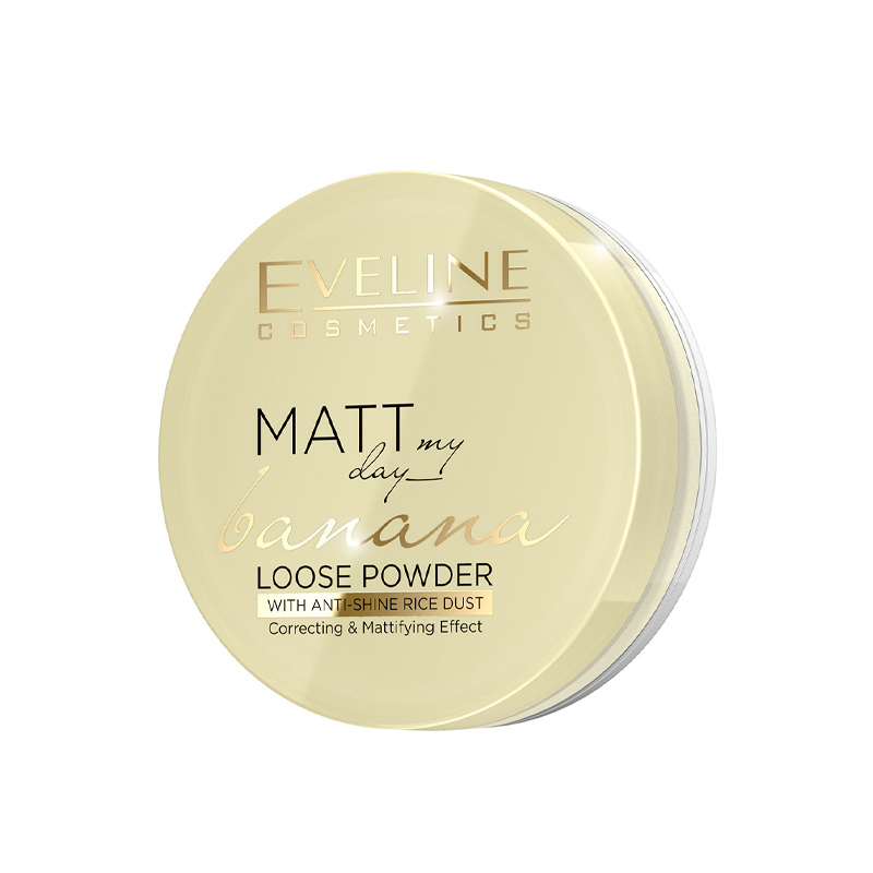 фото Транспарентная матирующая пудра eveline cosmetics matt my day banana 6 г