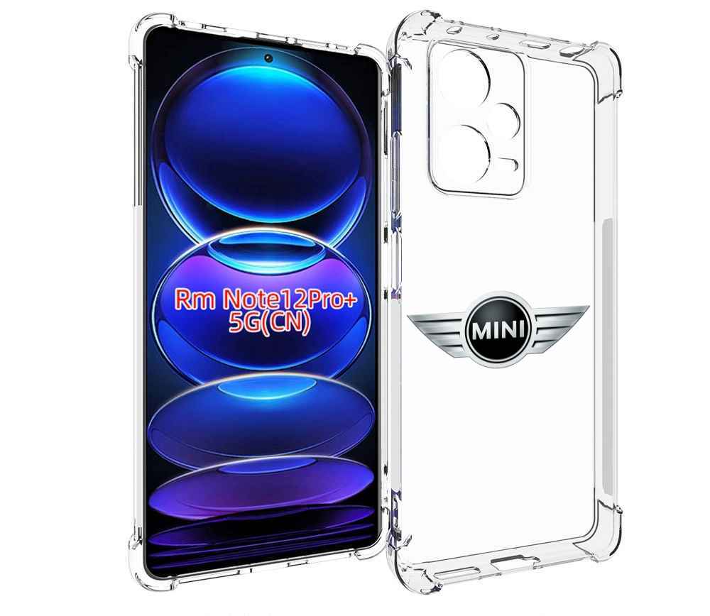 

Чехол MyPads mini-5 для Xiaomi Redmi Note 12 Pro + Plus, Прозрачный, Tocco