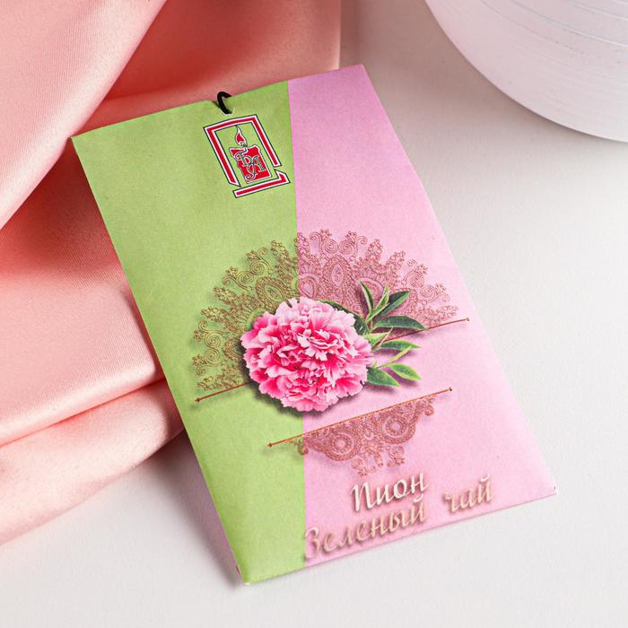 

Саше ароматическое "Пион и зелёный чай", 10 г, "Богатство Аромата"