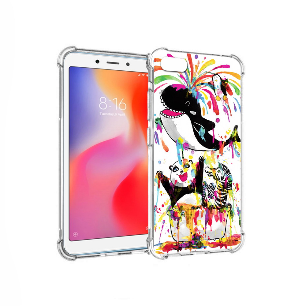 

Чехол MyPads Tocco для Xiaomi Redmi 6A Хиппи кит (PT113916.305.191), Прозрачный, Tocco
