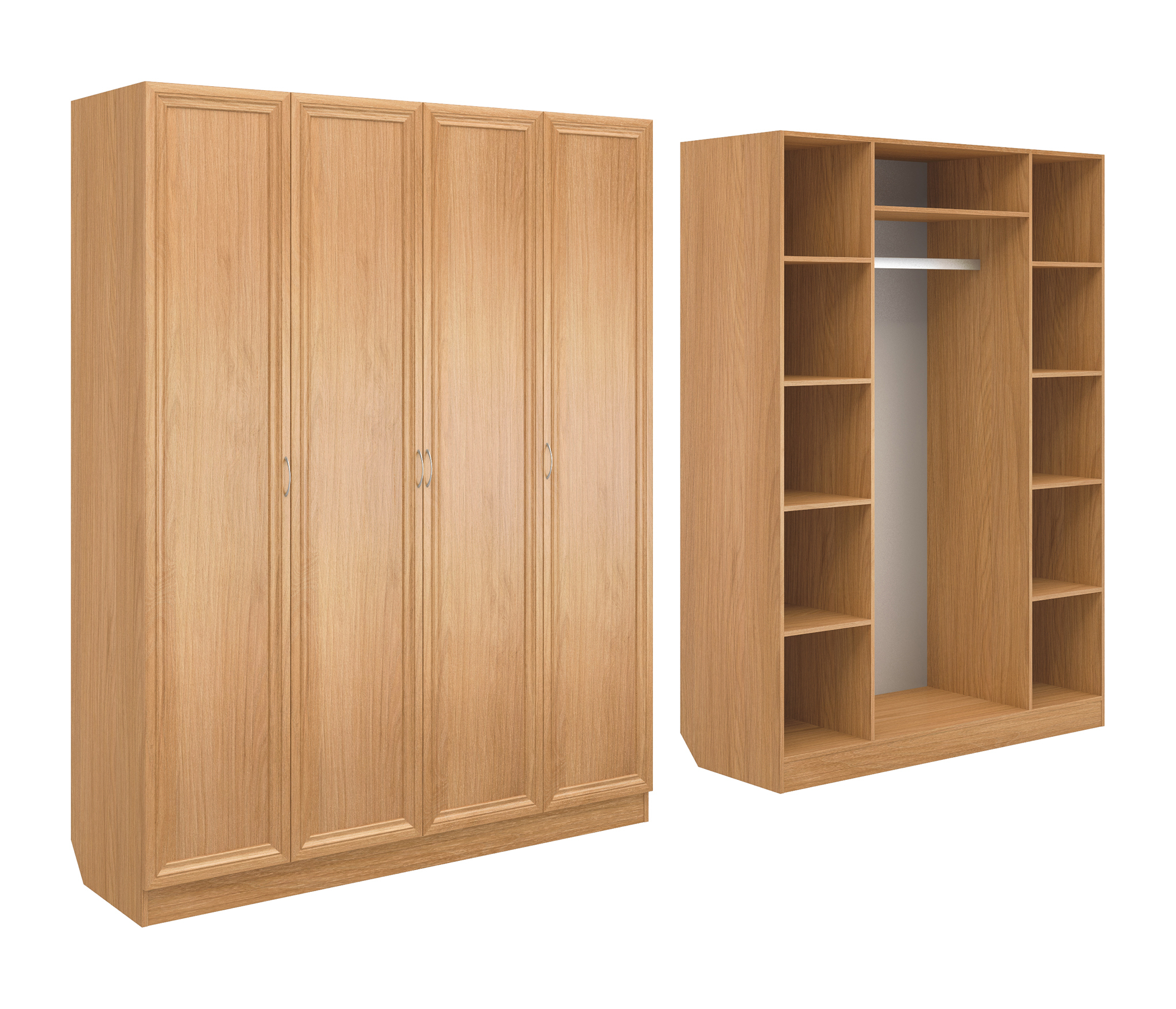 

Шкаф распашной Феникс ШК-4 Ольха, Оранжевый;желтый