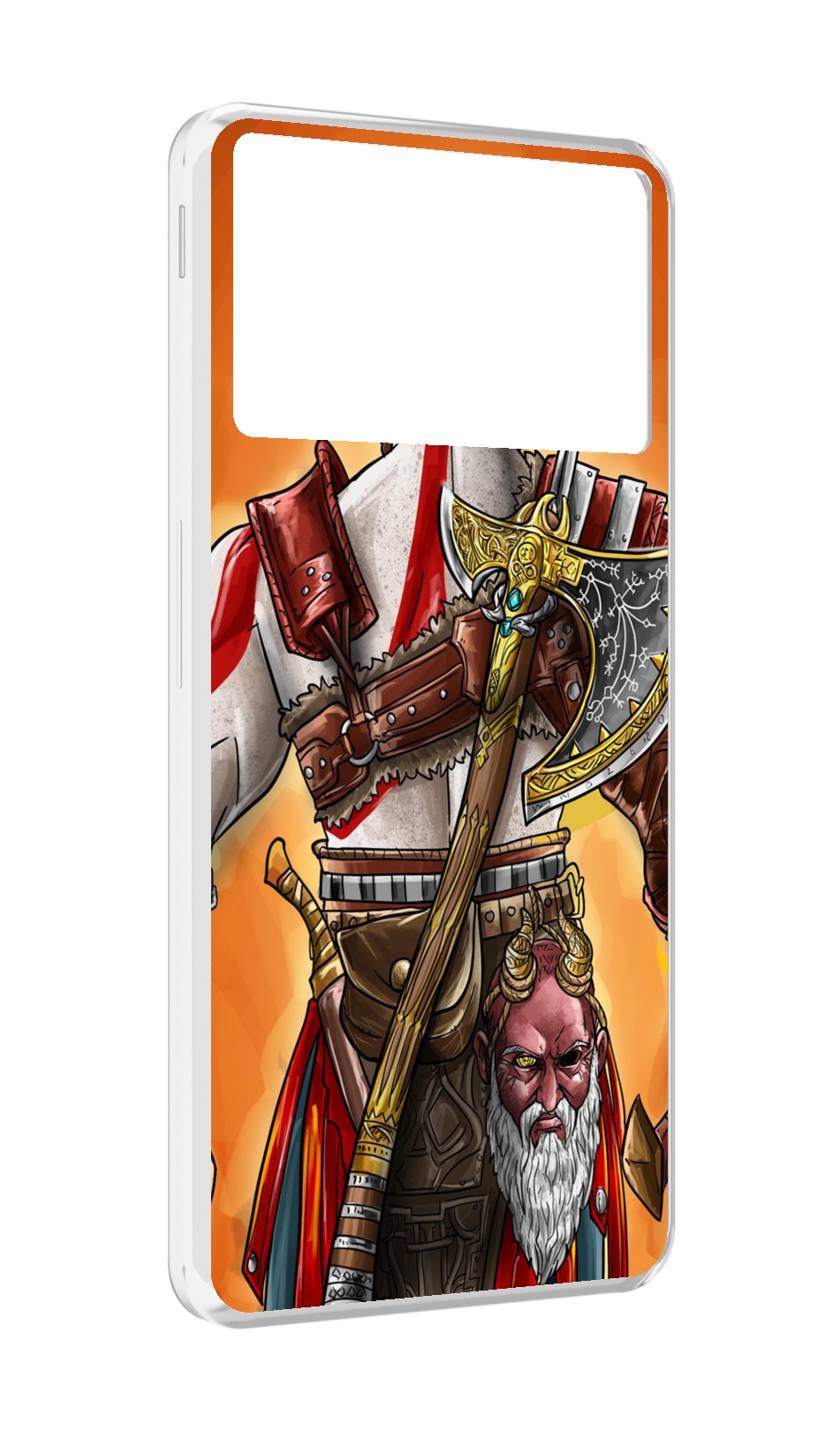 

Чехол MyPads God of War для ZTE Nubia Z40S Pro, Прозрачный, Tocco