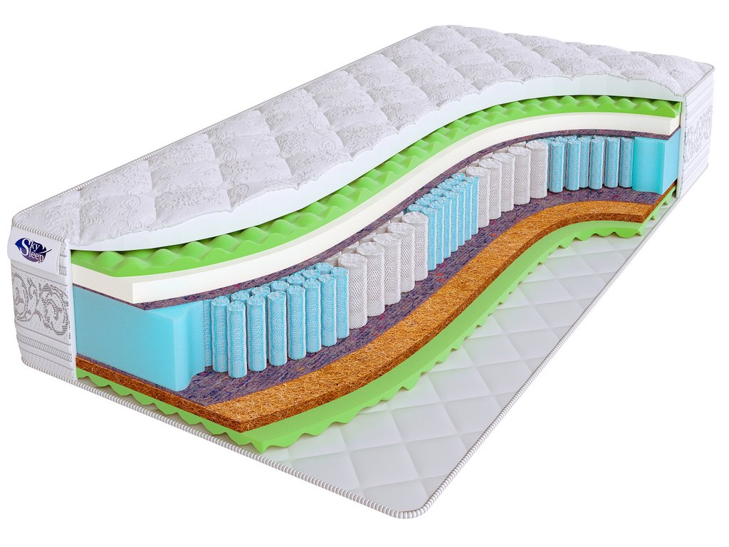 

Матрас REAL ZONE Multi 95x225, Белый, Real Zone Multi