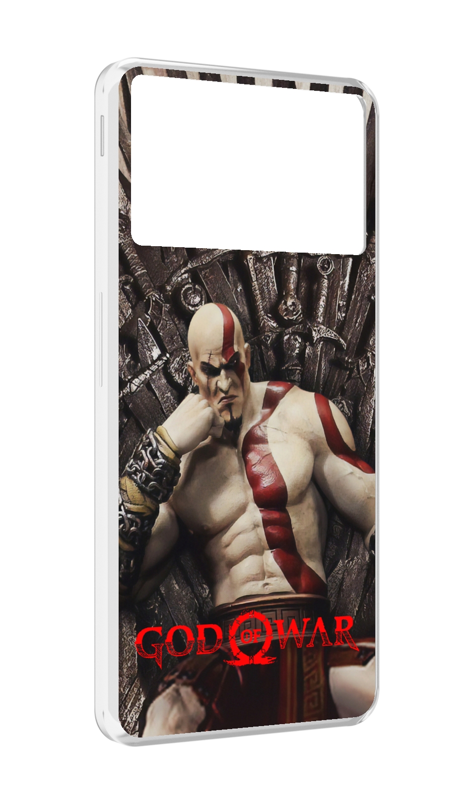 

Чехол MyPads God of War Кратос для ZTE Nubia Z40S Pro, Прозрачный, Tocco
