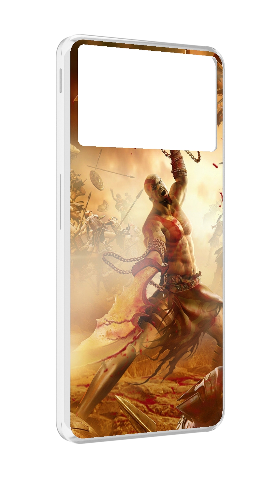 

Чехол MyPads God Of War III для ZTE Nubia Z40S Pro, Прозрачный, Tocco