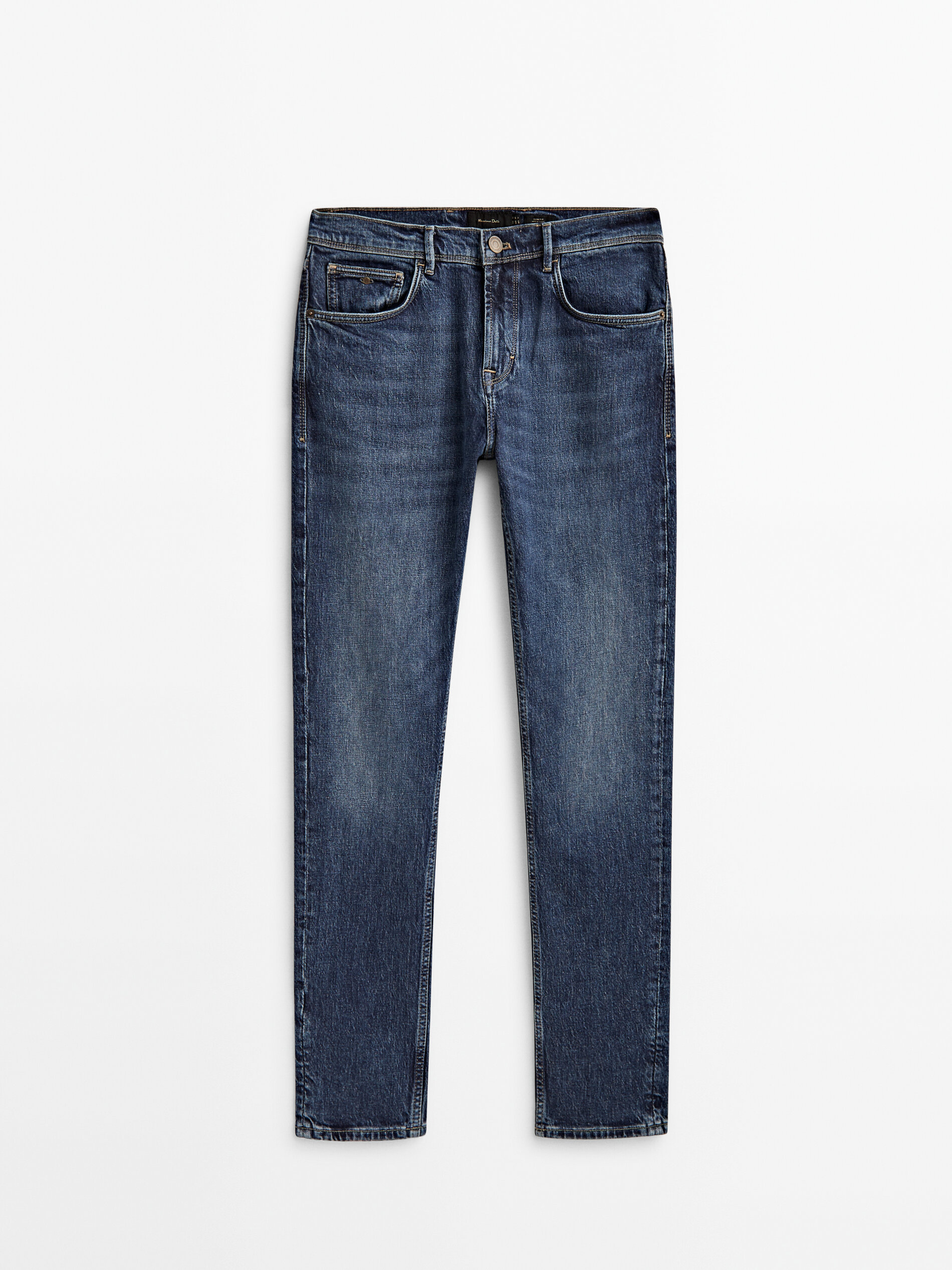 

Джинсы мужские Massimo Dutti 00065055405 синие 38, 00065055405