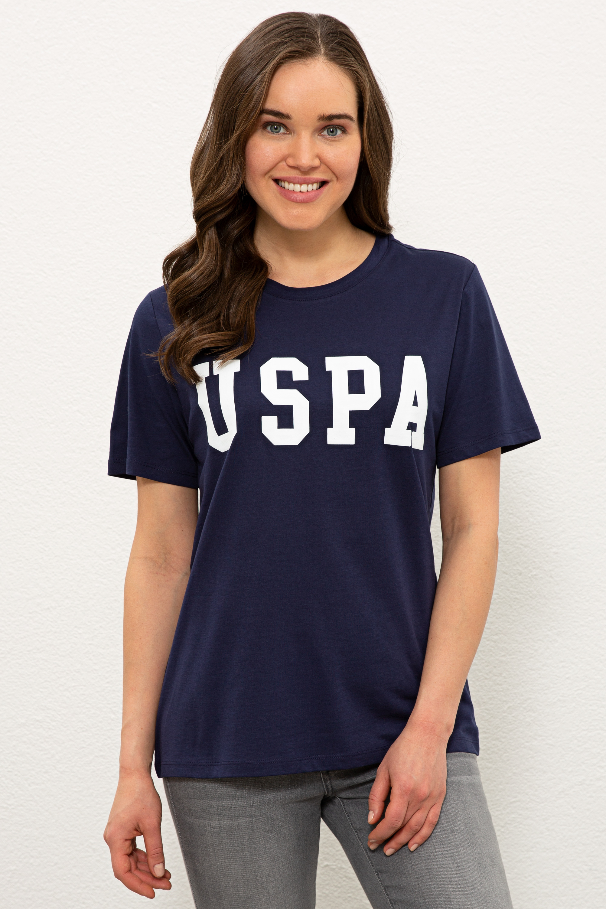 

Футболка женская U.S. POLO Assn. G082SZ0110SEANIY021 синяя L, G082SZ0110SEANIY021