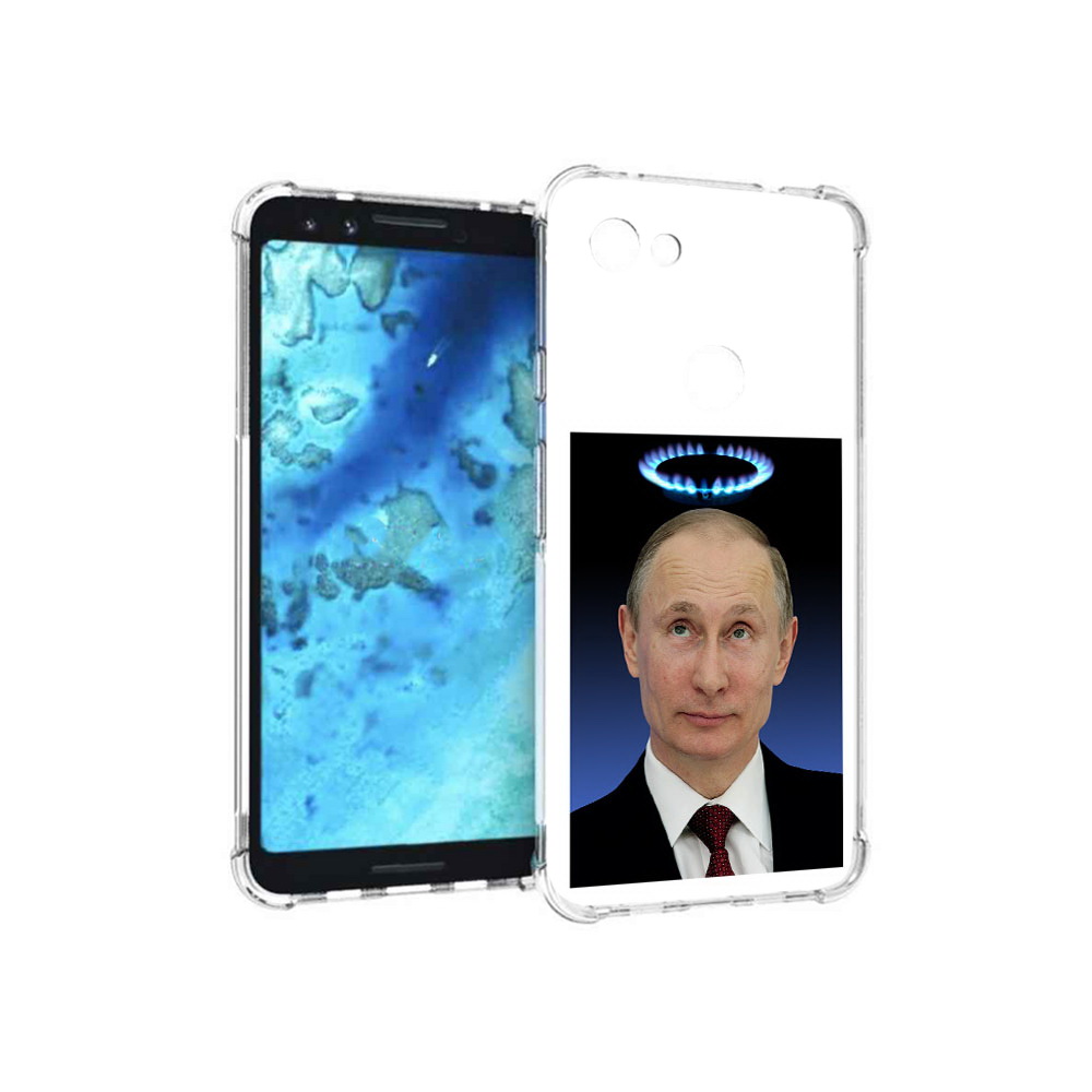 

Чехол MyPads Tocco для Google Pixel 3 святой газ, Прозрачный, Tocco