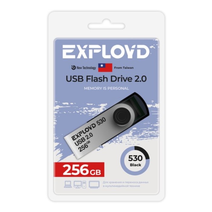 

Флешка Exployd mini 256 Гб Black