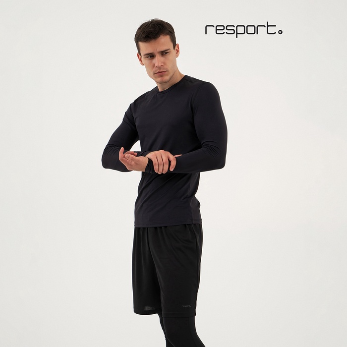 Рашгард мужской с дл. рукавом Resport, р. XXL, цвет черный