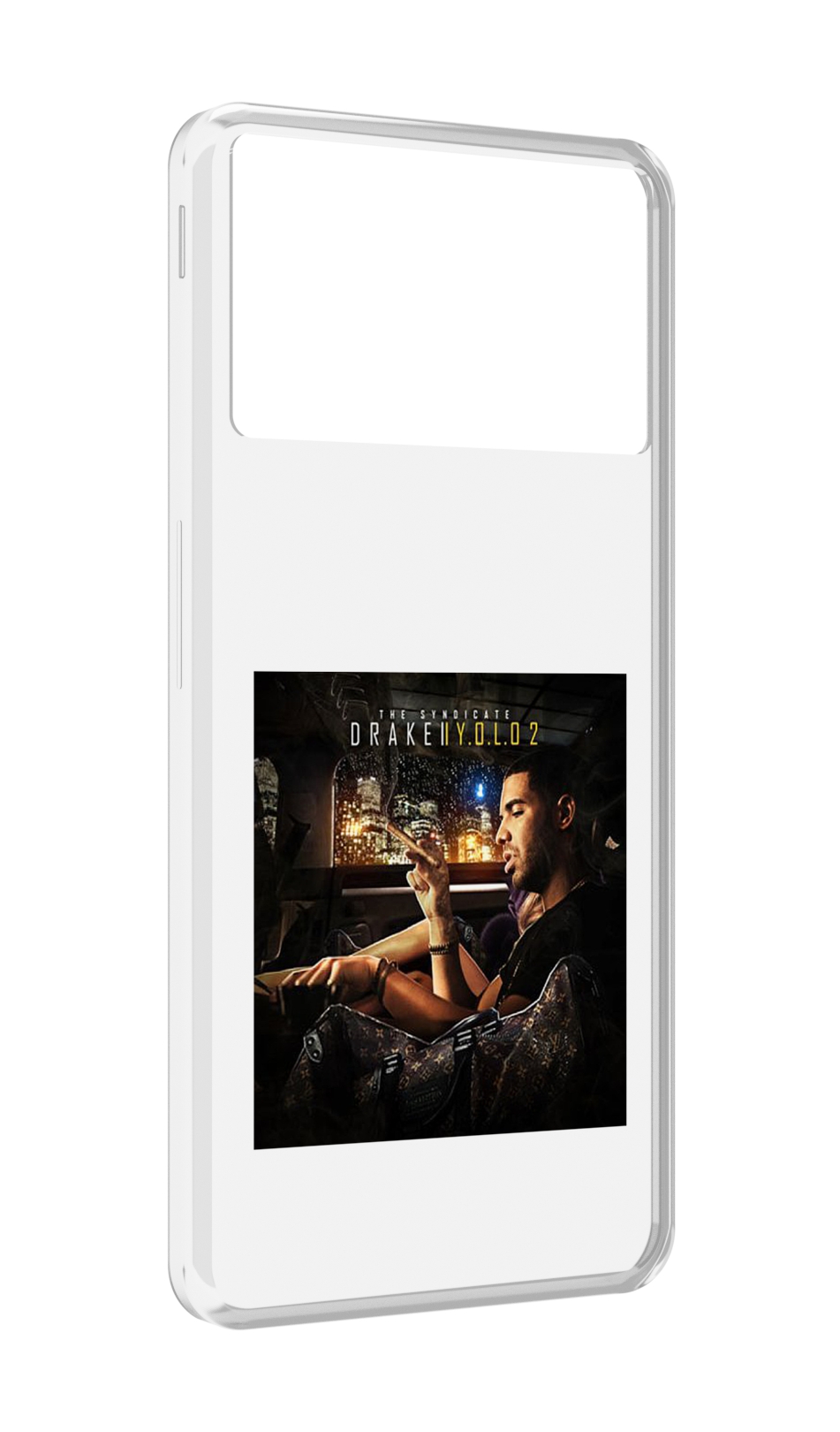 

Чехол MyPads Drake - You Only Live Once 2 для ZTE Nubia Z40S Pro, Прозрачный, Tocco