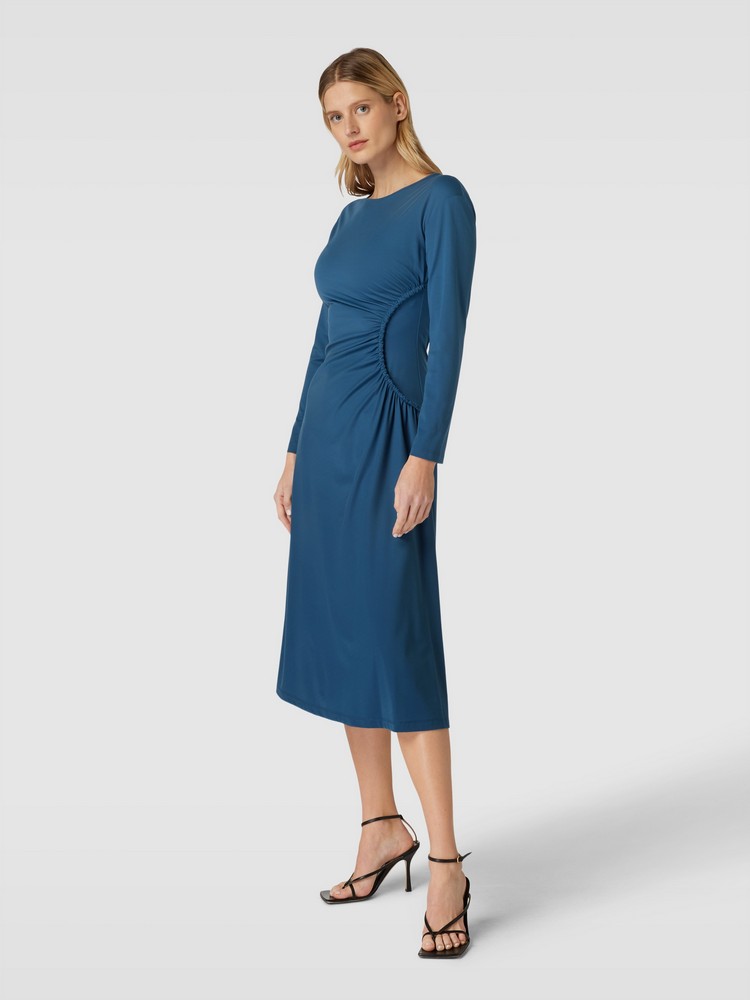 Платье женское WEEKEND MAX MARA 2415621041 синее XXL