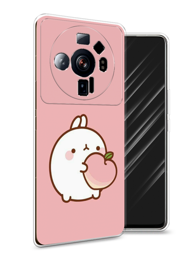 

Чехол Awog на Xiaomi 12S Ultra "Кролик с персиком", Разноцветный, 314550-1