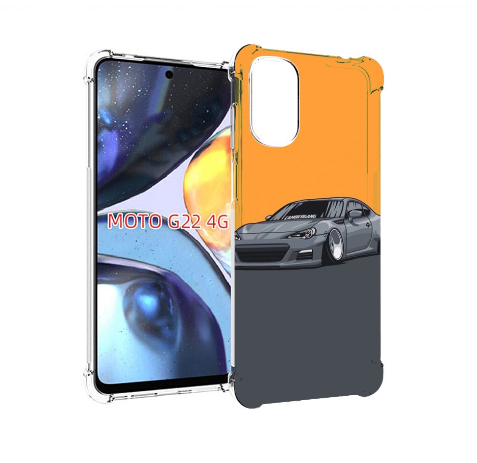 

Чехол MyPads Спорт-кар для Motorola Moto G22 4G, Прозрачный, Tocco