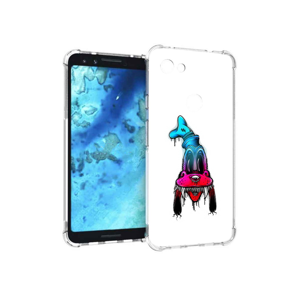 

Чехол MyPads Tocco для Google Pixel 3 Гуффи, Прозрачный, Tocco