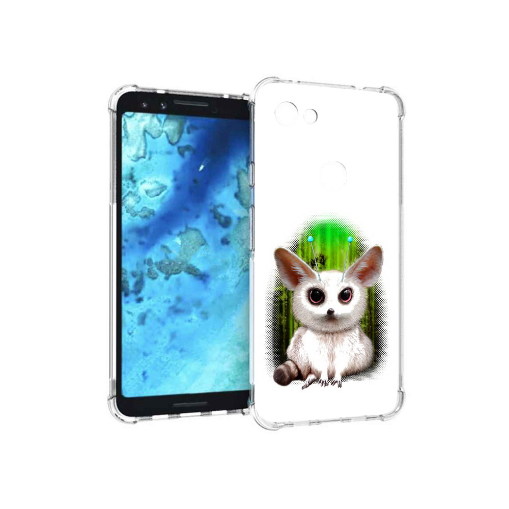 

Чехол MyPads Tocco для Google Pixel 3 пушистое животное, Прозрачный, Tocco