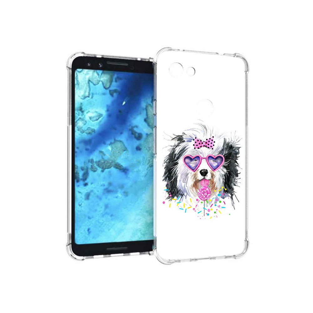 

Чехол MyPads Tocco для Google Pixel 3 пушистик, Прозрачный, Tocco