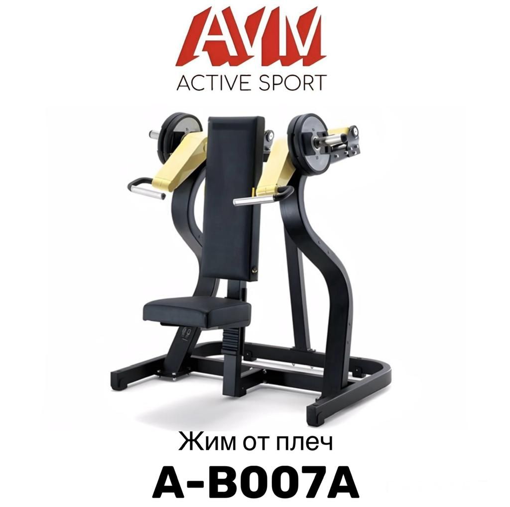 Тренажер для зала AVM A-B007A жим от плеч профессиональный