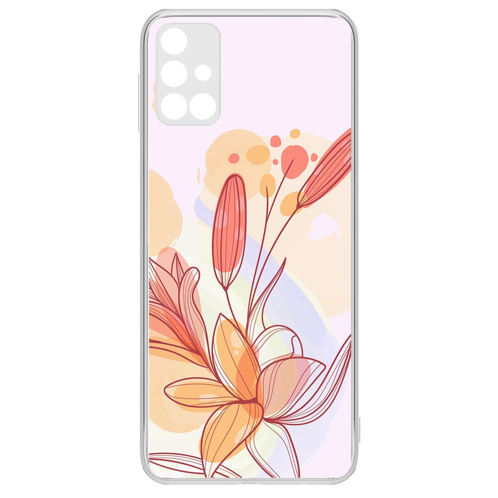 

Чехол-накладка Krutoff Clear Case Фантазия для Samsung Galaxy M31s (M317)