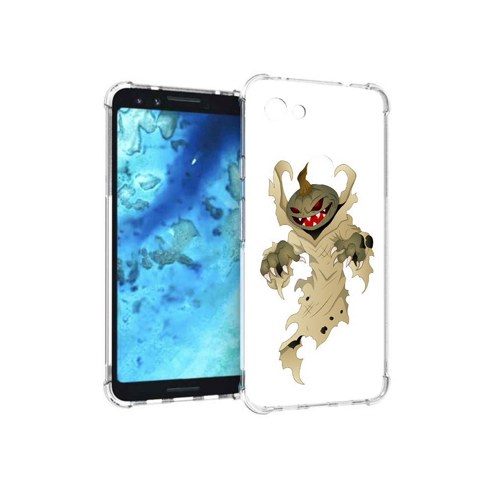 

Чехол MyPads Tocco для Google Pixel 3 призрак хэллоуина, Прозрачный, Tocco