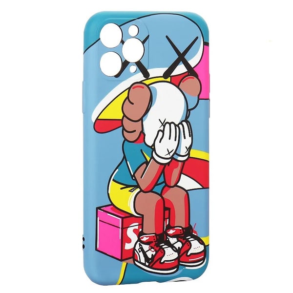 фото Чехол для iphone 11 pro luxo с принтом kaws j41