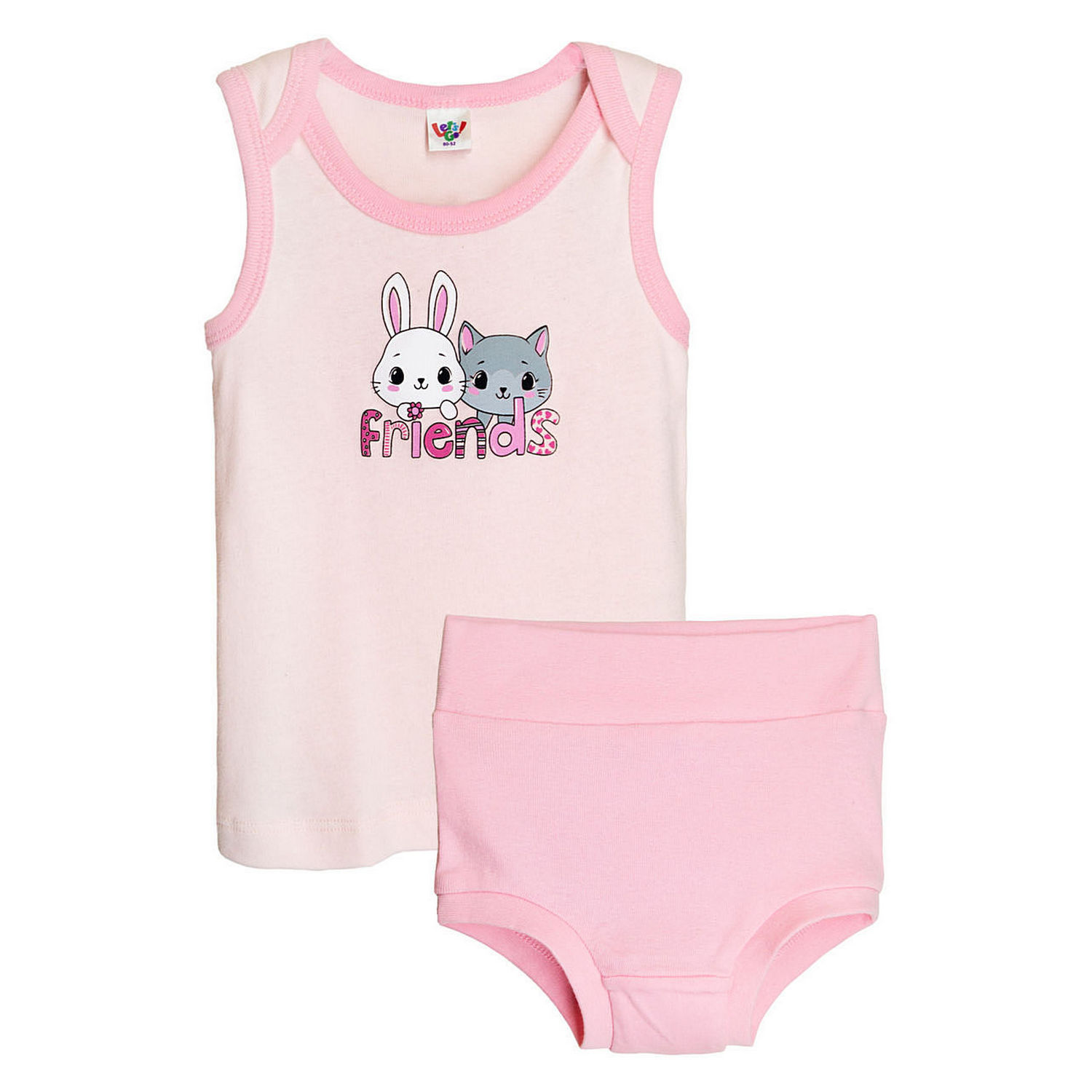 

Комплект нижнего белья Let`s Go цв.розовый ,р.68, 31148