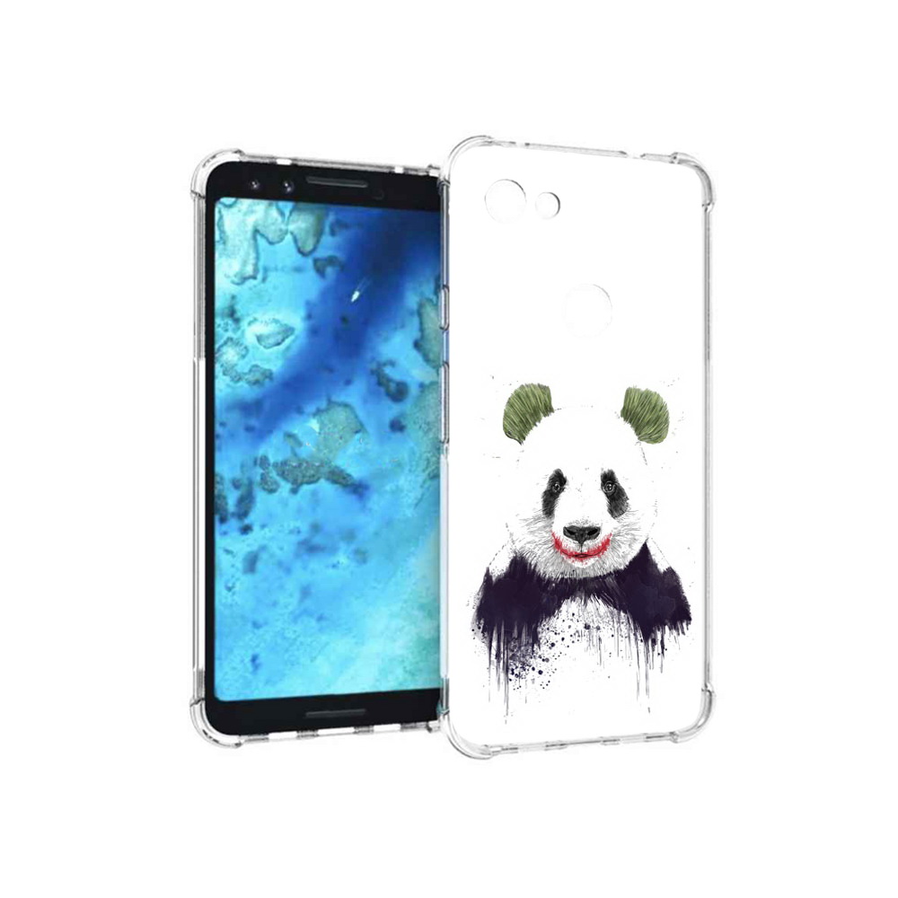

Чехол MyPads Tocco для Google Pixel 3 панда джокер, Прозрачный, Tocco