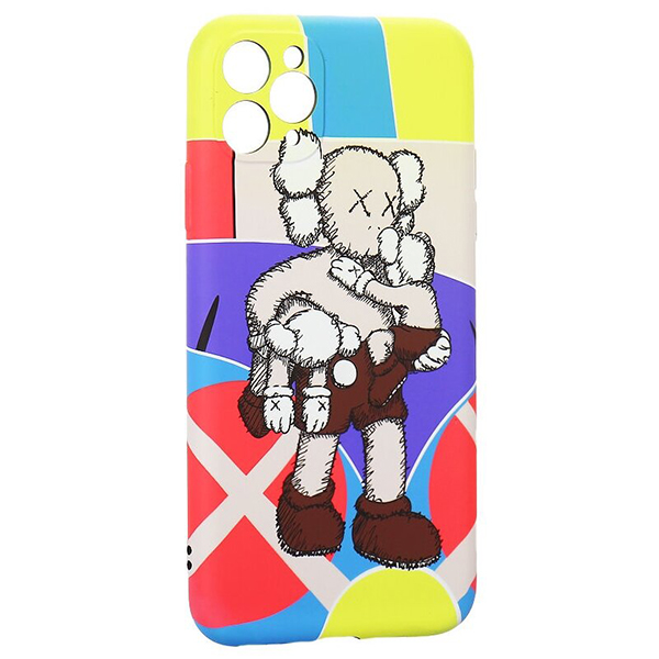 фото Чехол для iphone 11 pro luxo с принтом kaws j40