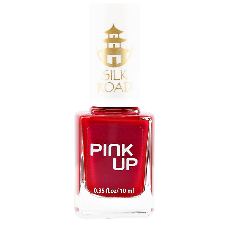 

Лак для ногтей Pink Up Silk road тон 07, 10 мл, Красный