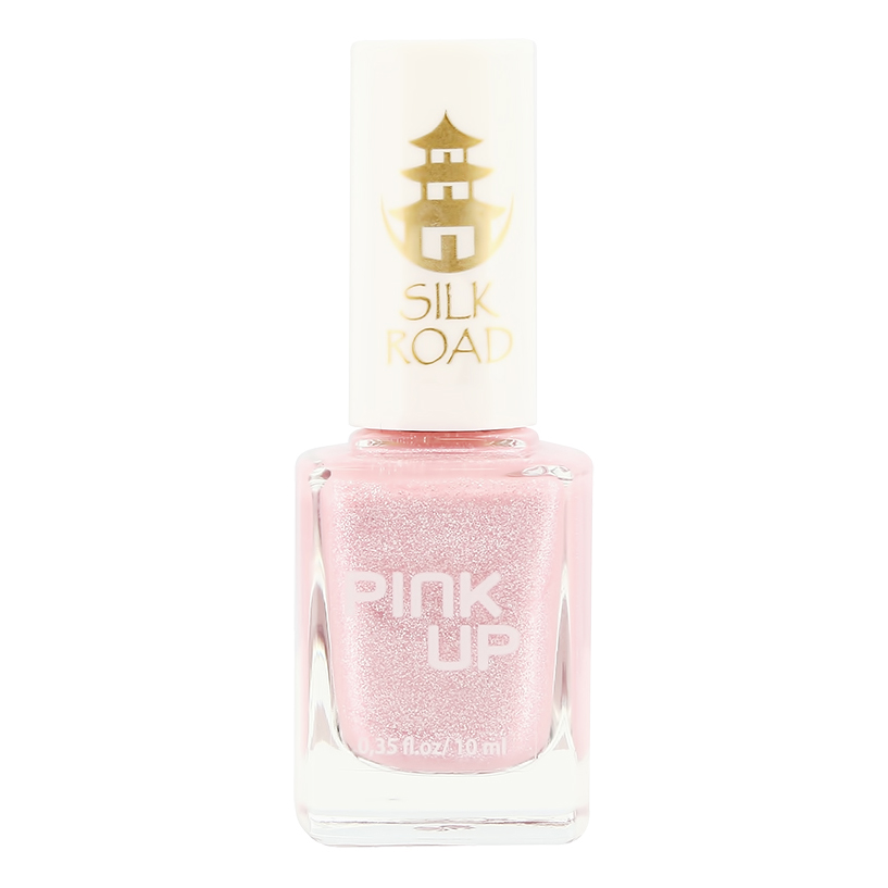 

Лак для ногтей Pink Up Silk road тон 02, 10 мл, Розовый