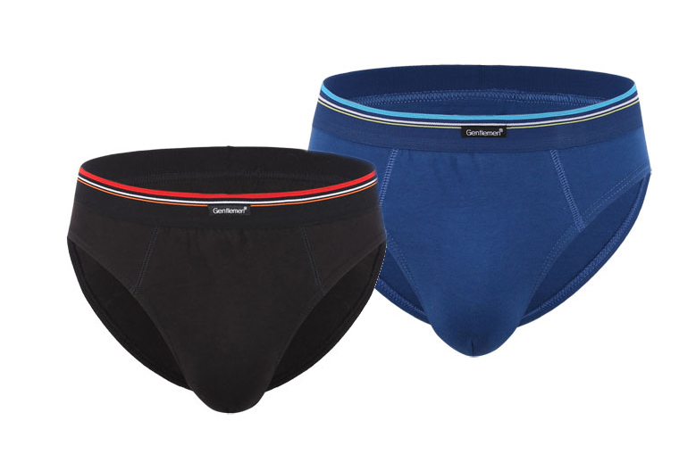 

Комплект трусов мужских Gentlemen слипы разноцветных XL, Разноцветный, слипы