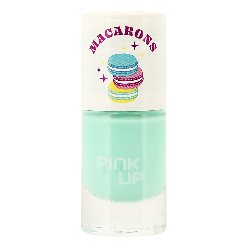 

Лак для ногтей Pink Up Limited Macarons тон 08, 7,5 мл, Зеленый
