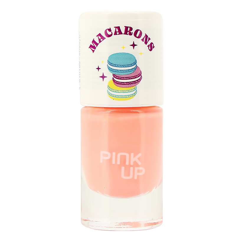 

Лак для ногтей Pink Up Limited Macarons тон 07, 7,5 мл, Персиковый