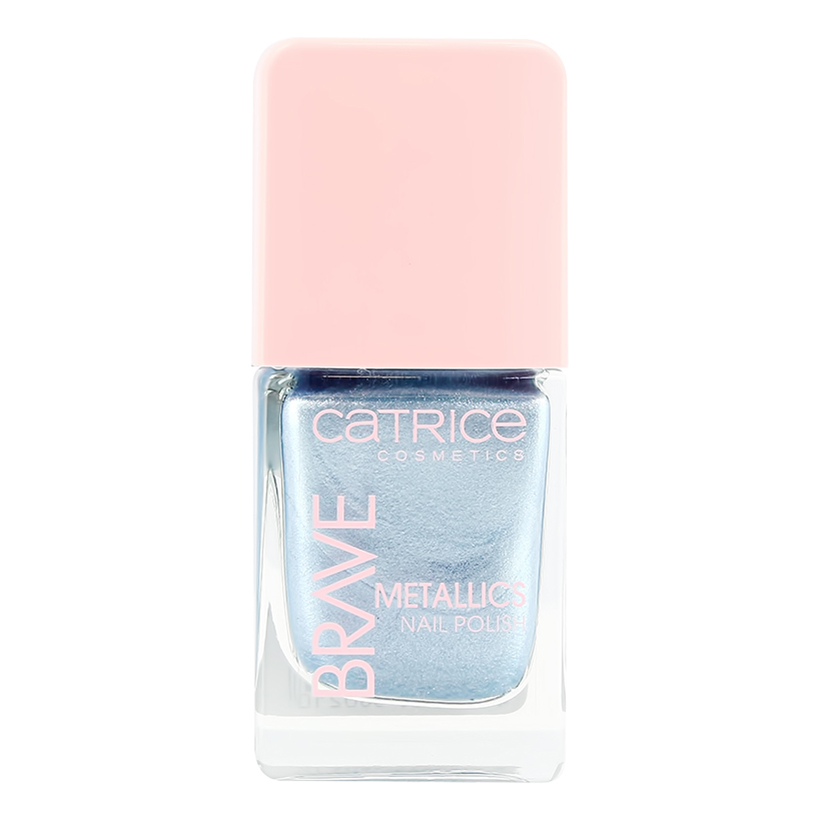 

Лак для ногтей Catrice Brave Metallics Nail Polish голубой 03, 10,5 мл