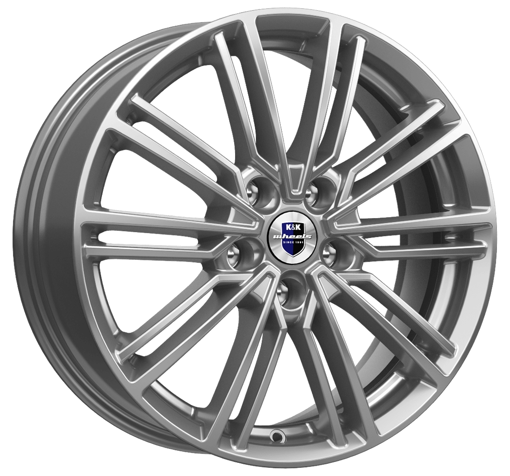 

K&K Эрфурт (КС898) 7,0\R17 5*108 ET50 d63,35 Дарк платинум [75637], Черный