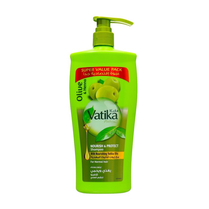 

Шампунь для волос Dabur Vatika Naturals Nourish & Protect питание и защита 600 мл