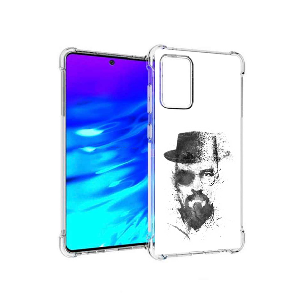 

Чехол MyPads Tocco для Samsung Galaxy A72 загадочный человек (PT158633.553.347), Прозрачный, Tocco