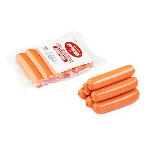 

Сосиски МК Курганский Молочные подкопченые 270 г